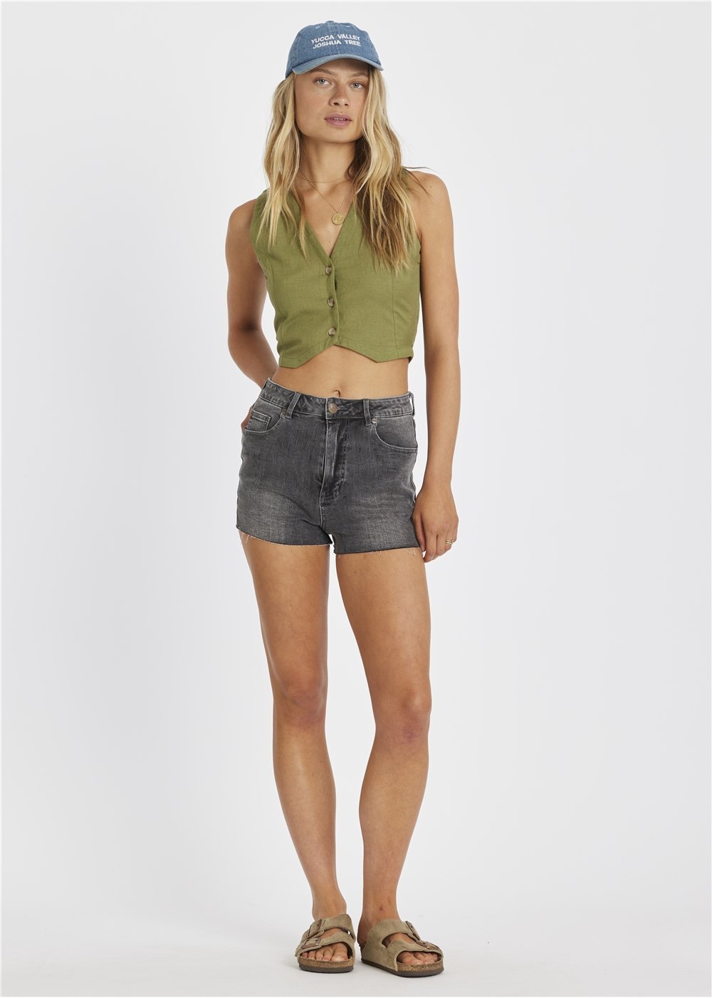 Weekend Woven Denim Short - Sisstrevolution