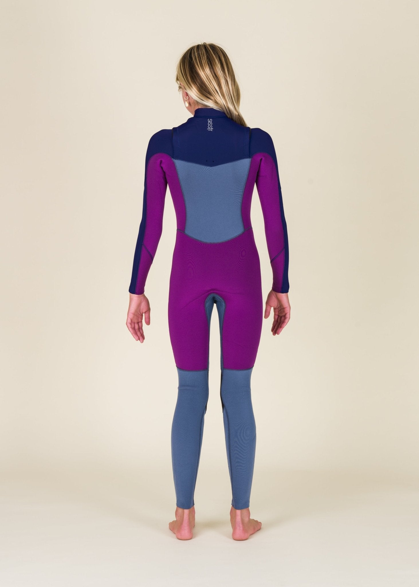 Youth 7 Seas 3/2 Chest Zip Full Wetsuit - Sisstrevolution