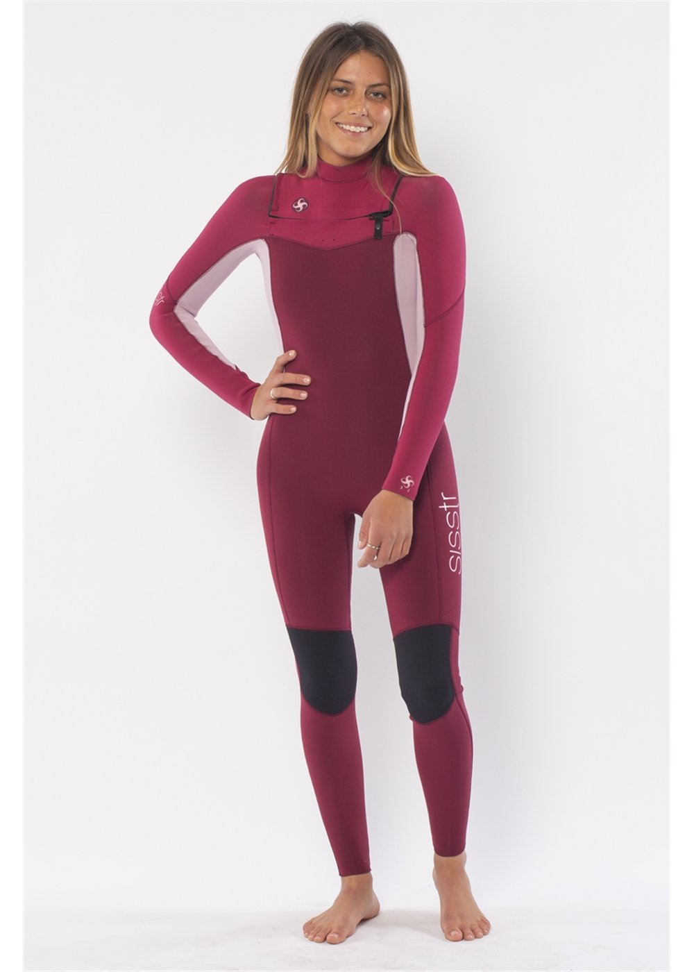 Youth 7 Seas 3/2 Chest Zip Full Wetsuit - Sisstrevolution