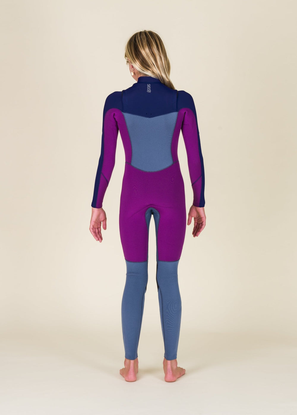 Youth 7 Seas 4/3 Chest Zip Full Wetsuit - Sisstrevolution