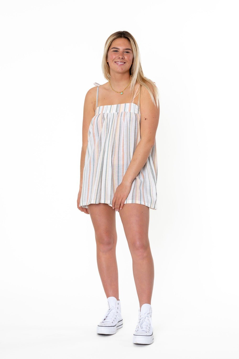 Zamora Woven Romper - Sisstrevolution