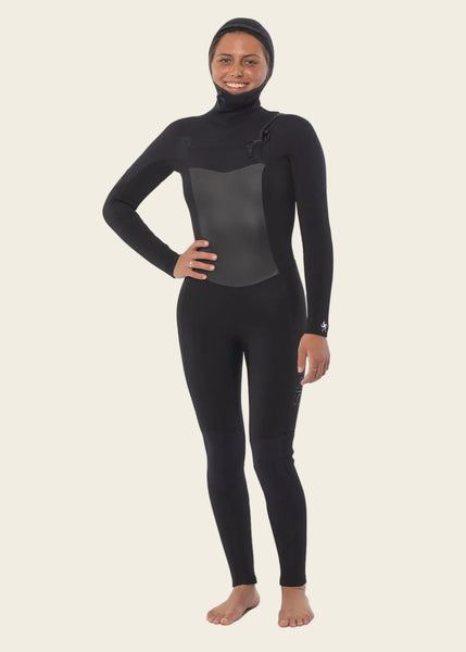 Sisstr 5/4 Wetsuit | Seven Seas Hooded Chest Zip Full Wetsuit