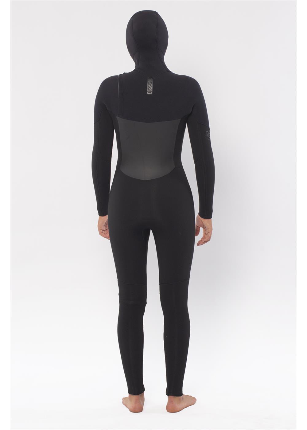 7 Seas 5/4 Hooded Chest Zip Wetsuit - Sisstrevolution