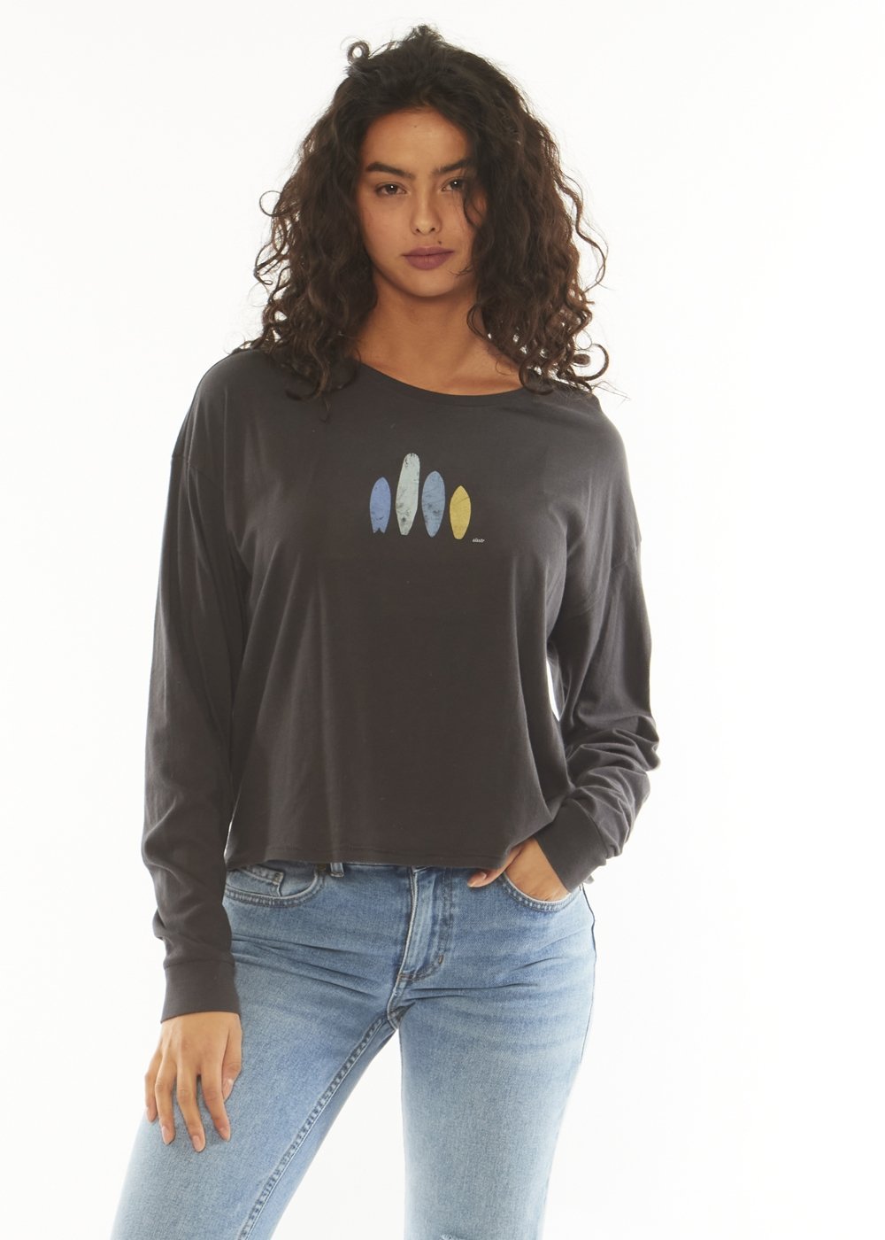 Quiver Ls Knit Tee - Sisstrevolution