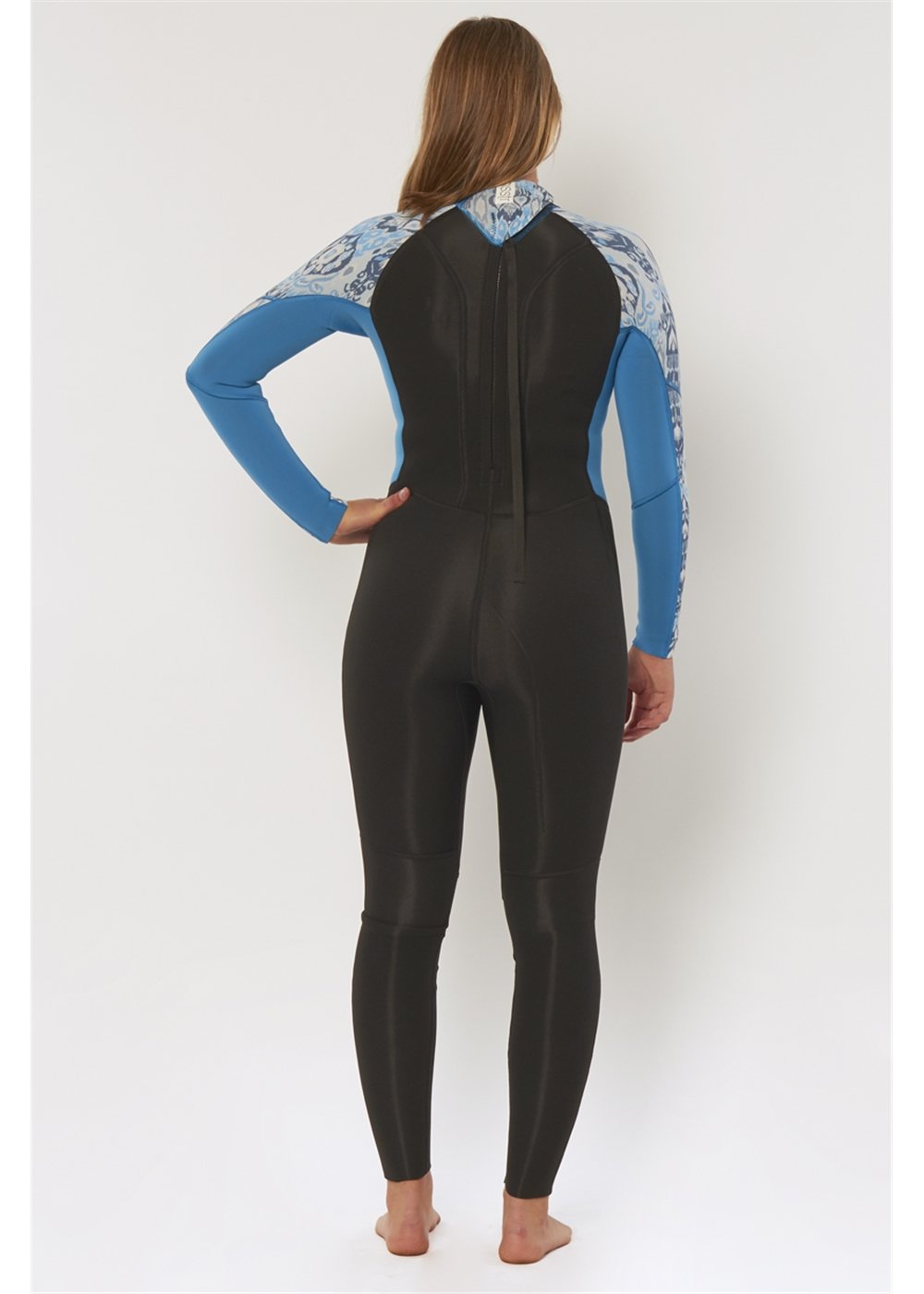 Summer Seas Clr Block Bk Zip Full Suit Wetsuit - Sisstrevolution