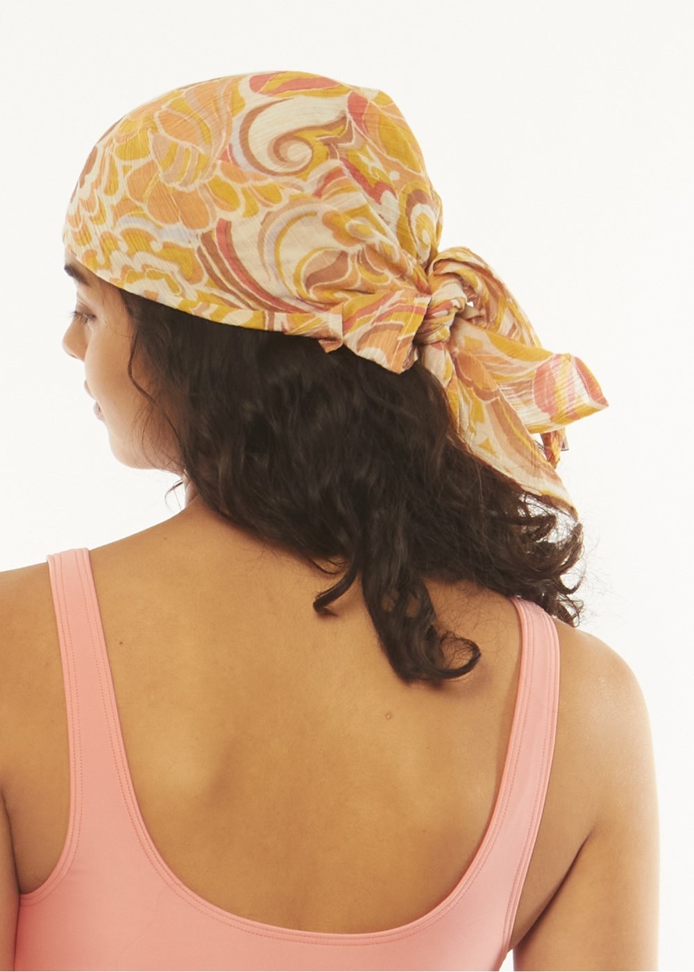 Sunset Beach Wvn Head Scarf - Sisstrevolution
