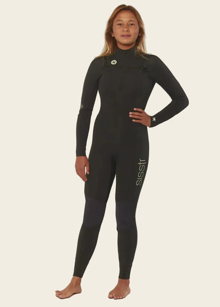 Sisstr Youth 4/3 Wetsuit | Seven Seas Chest Zip Full Wetsuit